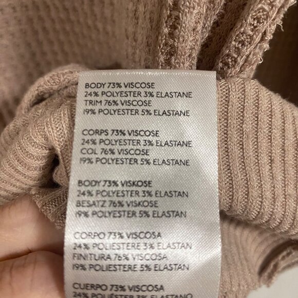 Free People We the Free North Shore Thermal Top in Sand Size XS - Picture 7 of 11